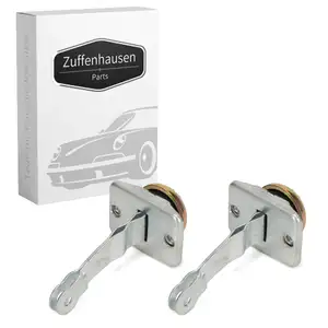 2x Türfeststeller Türhalteband Türfangband für PORSCHE 911 912 bis 1970 90153103520