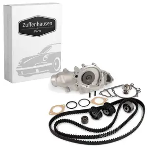 Zahnriemensatz + Wasserpumpe + Thermostat für PORSCHE 924 2.5 / S 150/163 PS bis 1986