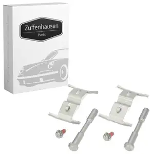 Federblech + Haltestift Bremsbelag für PORSCHE Cayenne 9P Turbo S PR-E81 vorne 95535195950