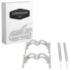 Federblech + Haltestift Bremsbelag für PORSCHE 996 997 Boxster Cayman 99635295901