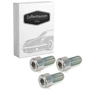 3x Zylinderschraube M8 für PORSCHE 90006713103