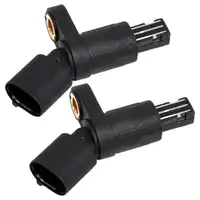 2x CARIPAR ABS Sensor Raddrehzahl VW Golf 4 A3 8L1 Leon 1M Octavia 1 2 hinten 1J0927807B