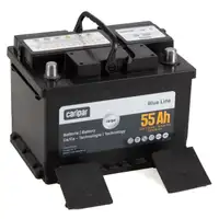 CARIPAR BLUE LINE PKW KFZ Autobatterie Starterbatterie 12V 55Ah 500A/EN B13