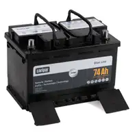 CARIPAR BLUE LINE PKW KFZ Autobatterie Starterbatterie 12V 74Ah 680A/EN B13