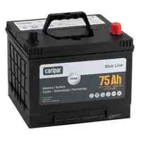 CARIPAR BLUE LINE ASIA PKW KFZ Autobatterie Starterbatterie 12V 75Ah 740A/EN B9