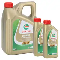 6L 6 Liter CASTROL EDGE TURBO DIESEL 5W-40 Motoröl MB 226.5 229.31/51 VW 505.00/.01