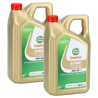 10L 10 Liter CASTROL EDGE 0W-20 C5 Motoröl Öl dexos1 Gen3 MB 229.71 JAGUAR LAND ROVER