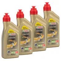 4L 4 Liter CASTROL MOTORRAD Motoröl Öl POWER 1 RACING 4T 10W-40 JASO MA-2