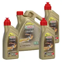 7L 7 Liter CASTROL Motoröl Öl POWER 1 RACING 4T 4-TAKT 10W50 JASO MA-2 API SN