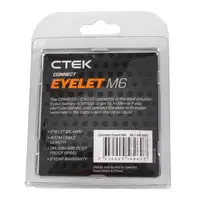 CTEK CONNECT EYELET M6 Schnellkontaktkabel Starthilfekabel 40cm ÖSE M6 6,4mm