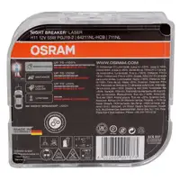 2x OSRAM Glühlampe H11 NIGHT BREAKER LASER 12V 55W PGJ19-2 next Generation +150%