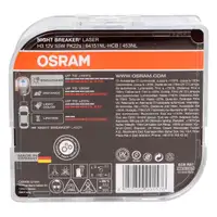 2x OSRAM Glühlampe H3 NIGHT BREAKER LASER 12V 55W PK22s next Generation +150%