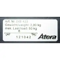 ATERA 048422 SIGNO RTD Dachträger Relingträger Stahl 125cm AUDI BMW MERCEDES OPEL VW