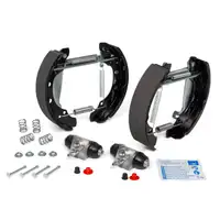 DELPHI Bremstrommeln Ø 200mm + Backen + Zylinder VW Polo 5 Ibiza 3 4 Fabia 1 2 3 hinten