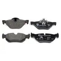 ATE Original Bremsbeläge + Warnkontaktsensor BMW 1er E81-88 3er E90-93 bis 02.2010 hinten