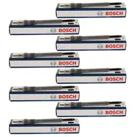 8x BOSCH GLP008 0250202142 Glühkerze MERCEDES W211 W463 W163 W220 OM628 0011594801