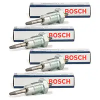 4x BOSCH 0250201044 GLP104 Glühkerze MERCEDES /8 W115 W123 W460 Ponton T1 T2/L