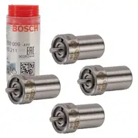 4x BOSCH 0434250009 Einspritzdüse Zapfendüse MERCEDES MAN NISSAN DEUTZ STEYER KHD