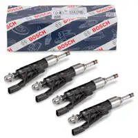 4x BOSCH 0261500541 Einspritzventil BMW F20 F21 F30-34 F32-36 G30 G31 X1 X2 X3 X4 B48