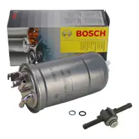 BOSCH Kraftstofffilter + Ventil VW Golf 4 LT 2 Passat B5 A3 8L A4 B5-7 A6 C5 1.9/2.5 TDI