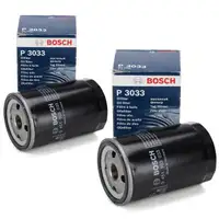 2x BOSCH 0451103033 Ölfilter VW Golf 1 2 3 LT 1 Passat Polo T3 T4 PORSCHE 924 056115561G