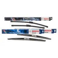 BOSCH AM467S + 2x H402 Scheibenwischer NISSAN NV300 Vivaro B RENAULT Trafic 3 vorne hinten