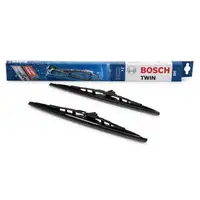 BOSCH 340 TWIN Scheibenwischer Satz PORSCHE 911 964 MERCEDES G-Klasse W461 vorne