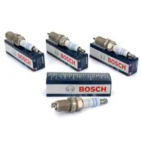 4x BOSCH FR7DE2 0242235797 Zündkerze AUDI A3 8P Leon Octavia 2 VW Golf 5 Passat B6 2.0 FSI