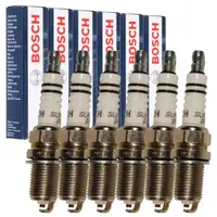 6x BOSCH FR8DC+ 0242229659 Zündkerze MERCEDES W202 W124 W210 W463 003159670326