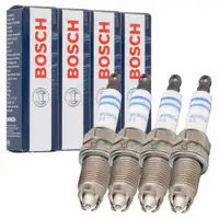 4x BOSCH FGR6HQE0 0242240590 Zündkerze AUDI A3 8P VW Golf 4 5 Passat B6 Touran 1.4/1.6 FSI