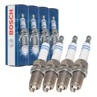 4x BOSCH 0242240593 FR6DC+ Zündkerze AUDI BMW PSA MERCEDES OPEL RENAULT SEAT SKODA VW