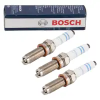 3x BOSCH YA5NII3320 Zündkerze VW Golf 8 Polo 6 A1 A3 Q2 Ibiza Leon Octavia Scala 1.0 TSI