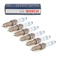 6x BOSCH 0242145555 Zündkerze BMW F20/21 F22/23 F30-34 F32-36 G30/31 G32 G11/12 X3 X4 B58