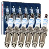 6x BOSCH 0242140560 ZGR6STE2W Zündkerze BMW 3er E90-93 5er E60/61 F10/11 6er E63/64 N53