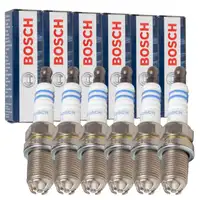 6x BOSCH 0242235748 FGR7DQE+ Zündkerze VW Passat B5 AUDI A4 B5-7 A6 C4 C5 V6