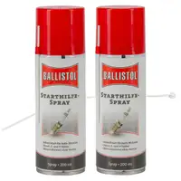 BALLISTOL Startwunder Spray Starthilfespray Starterspray 400ml + Verlängerung