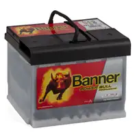 BANNER PROP6340 PRO P6340 Power Bull Professional Autobatterie Batterie 12V 63Ah