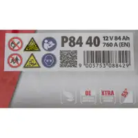 BANNER PROP8440 PRO P8440 Power Bull Professional Autobatterie Batterie 12V 84Ah