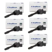 6x BERU ZSE137 Zündspule + Zündkerzenstecker AUDI S4 RS4 (B9) S5 RS5 (F5) SQ5 TFSI (FY)