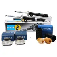 2x BILSTEIN B4 Stoßdämpfer + Staubschutz + Domlager BMW 3er E46 nicht Compact vorne