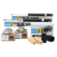 2x BILSTEIN B4 Stoßdämpfer + Staubschutz + Domlager SKODA Fabia I Combi hinten