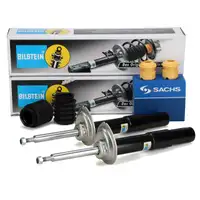 2x BILSTEIN B4 Stoßdämpfer + SACHS Staubschutz BMW 5er E60 E61 mit M-Fahrwerk vorne