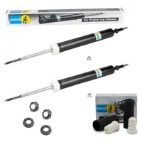 2x BILSTEIN B4 Stoßdämpfer B1 Staubschutz OE Domlager BMW E82 E88 Standard Fahrwerk hinten