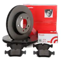 BREMBO Bremsscheiben + Bremsbeläge BMW 3er E46 Z3 E36 Z4 E85 vorne