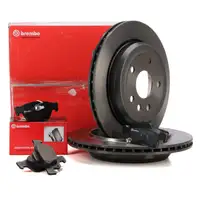 BREMBO Bremsscheiben + Beläge JEEP Grand Cherokee 4 (WK WK2) 18 Zoll hinten