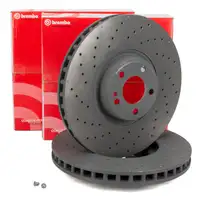 BREMBO 09.D524.13 Bremsscheiben Satz MERCEDES W205 C257 W213 N293 C/X253 vorne 0004212312