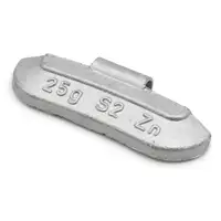 GEMATIC 10006 Auswuchtgewicht Schlaggewicht für Stahlfelge ZINK-SILBER 100 Stück x 25g