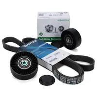 DAYCO 6PK1836S Keilrippenriemen + INA Rollen BMW 1er E87 118d 120d 136-177 PS N47 bis 2006