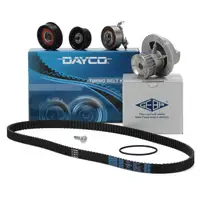 DAYCO Zahnriemensatz + GEBA Wasserpumpe OPEL Astra G H Signum Vectra C Zafira A 1.8