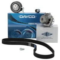 DAYCO Zahnriemensatz + GEBA Wasserpumpe AUDI A6 (4B C5) 1.8 125 PS VW Golf Plus 1.6 102 PS